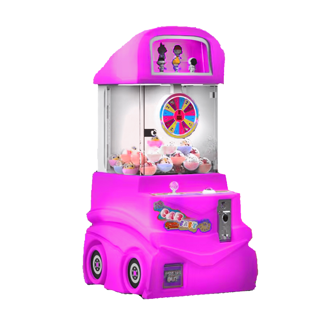 Prize Capsule Toy Machine - Children's Mini Arcade Coin-Operated Ball Vending