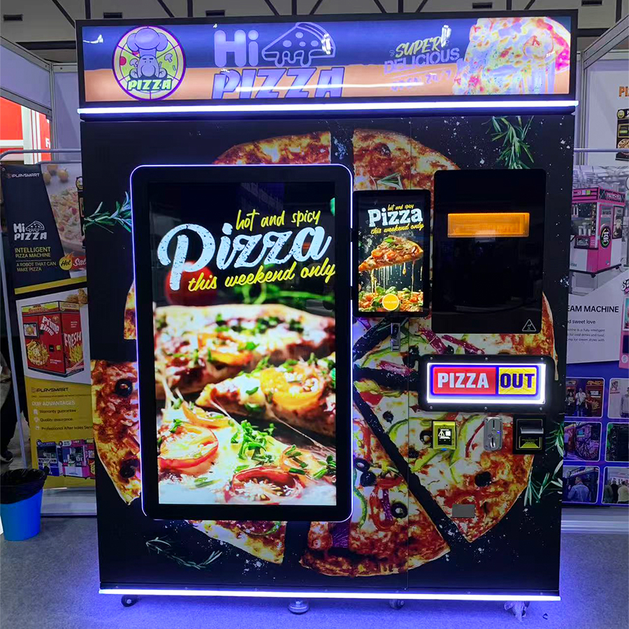 Commercial Vending Machine - Customized Commercial Smart Pizza Vending Machine