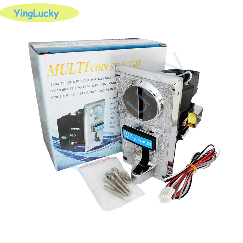 Arcade Games And Vending - Free shipping 616 Multi Coin Acceptor