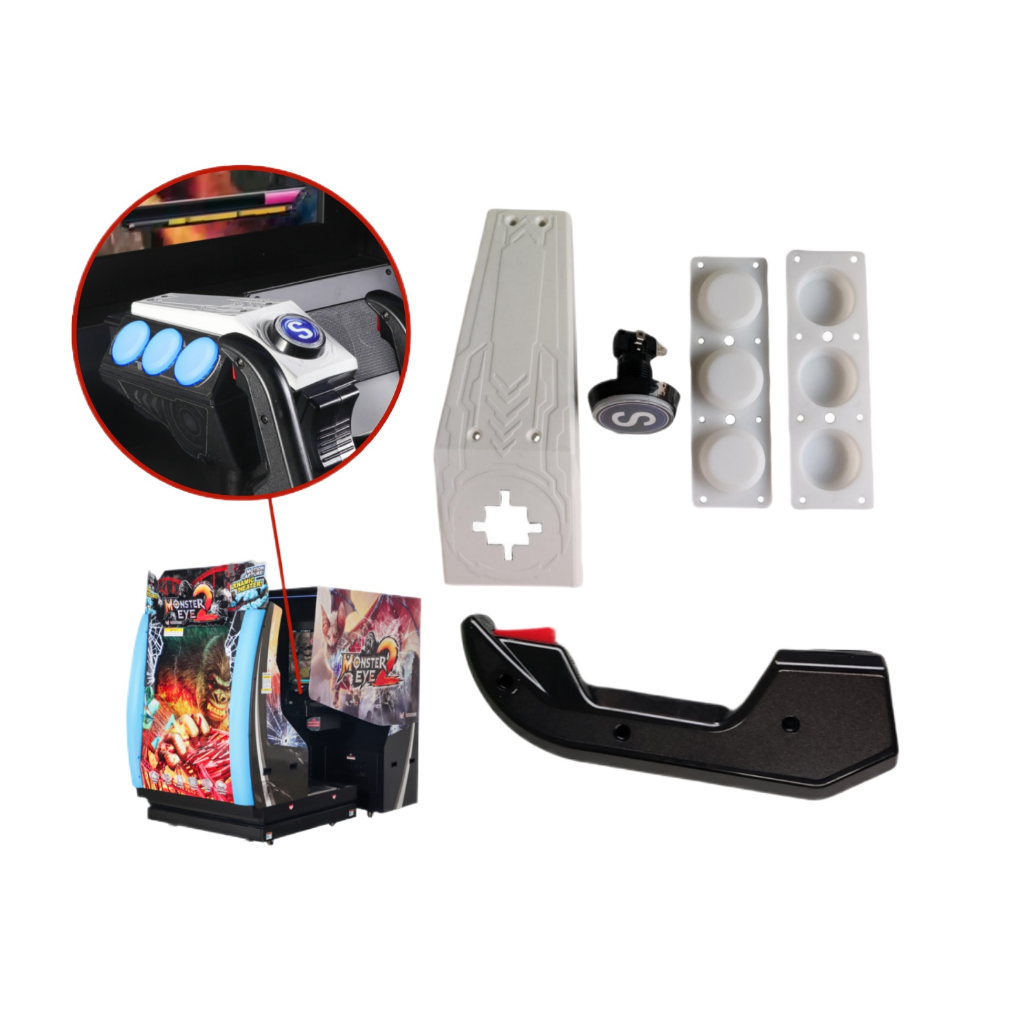 Gun Shooting Arcade - Arcade Shooting Game Accessories Machine Shooting