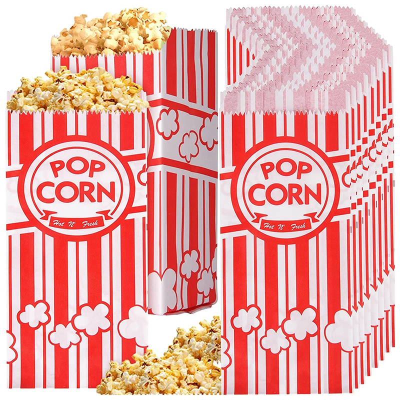 Popcorn Vending Machine - Paper Popcorn Bags Pop Corner Bags