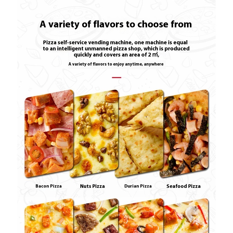 Pizza Vending Machine, Pizza M – обзор и цена Popcorn Vending Machine
