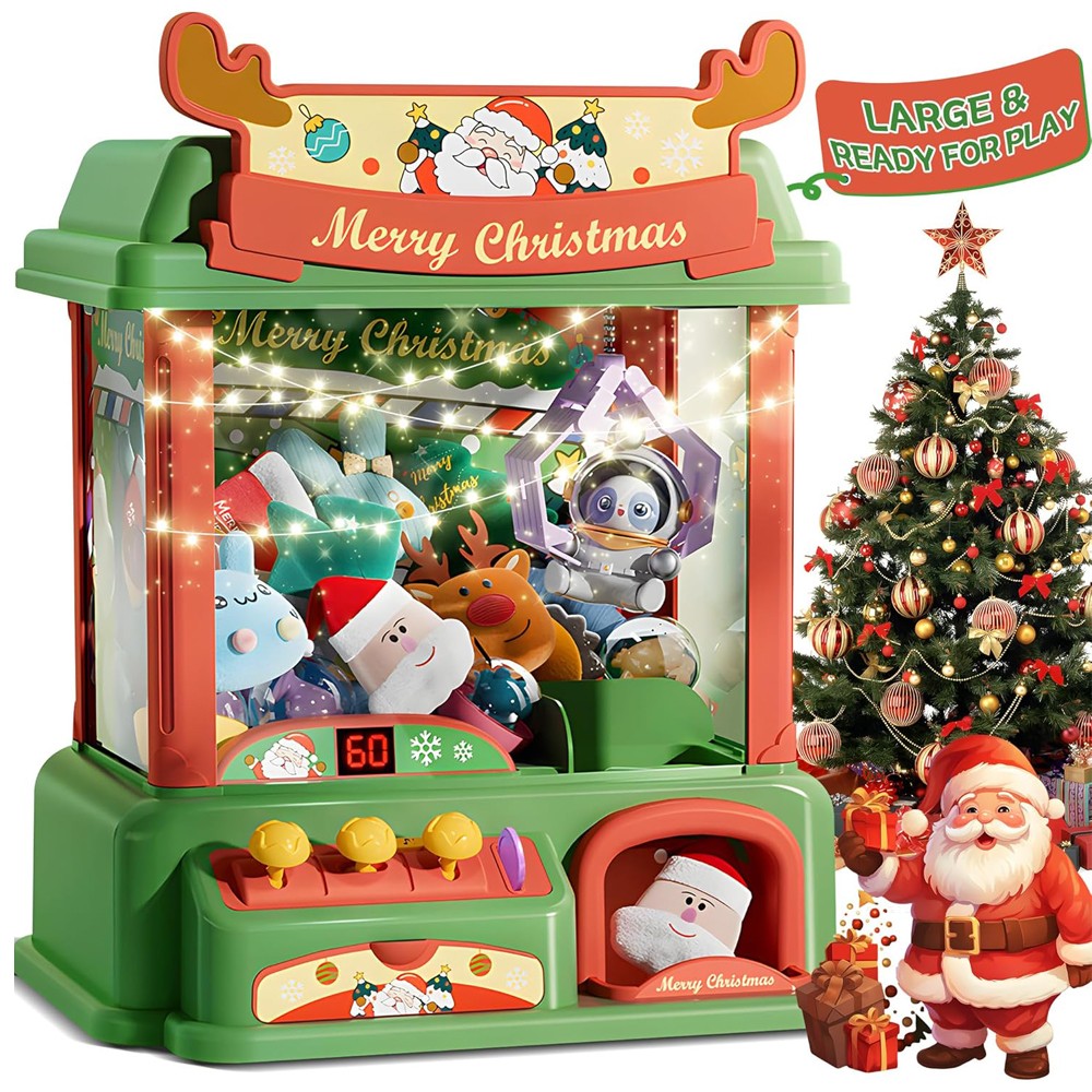 Christmas Claw Machine For Kid – обзор и цена Arcade Games And Vending