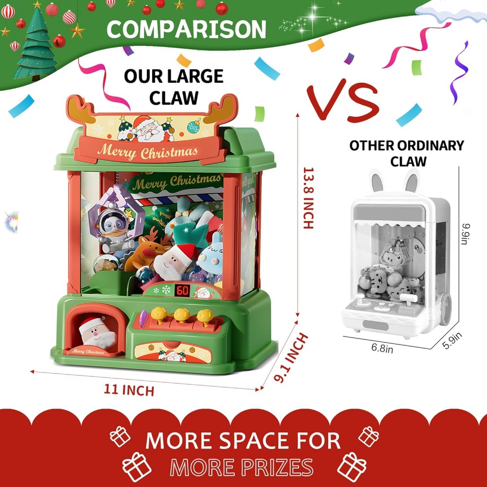 Christmas Claw Machine For Kid – обзор и цена Arcade Games And Vending
