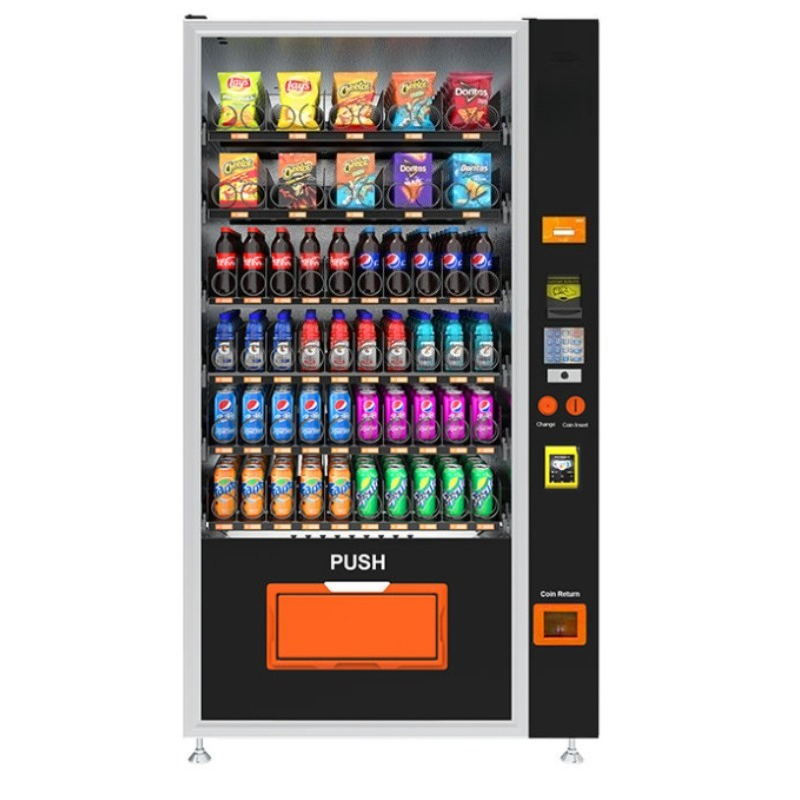 Drinks and Snacks Touch Screen – обзор и цена Commercial Vending Machine