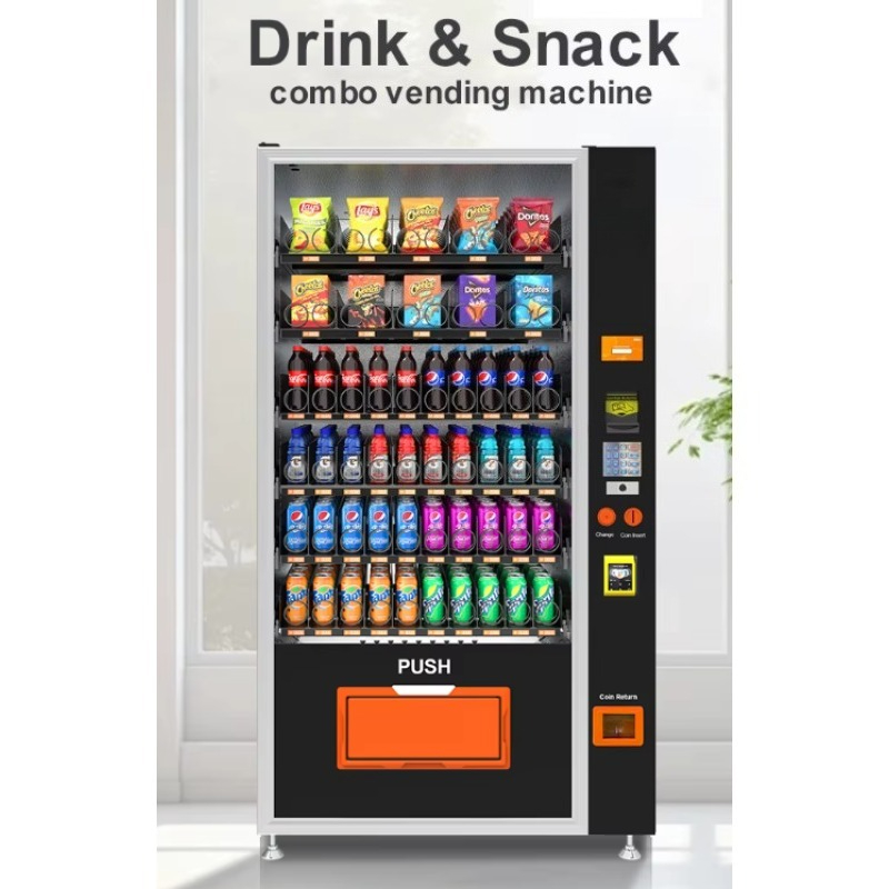 Drinks and Snacks Touch Screen – обзор и цена Commercial Vending Machine