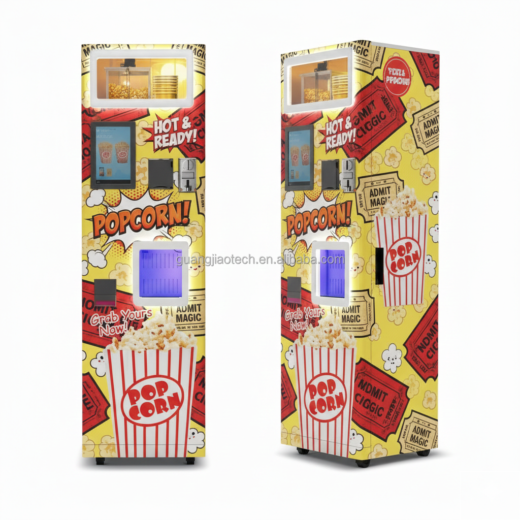 CE Commercial Snack Food Popco – обзор и цена Popcorn Vending Machine
