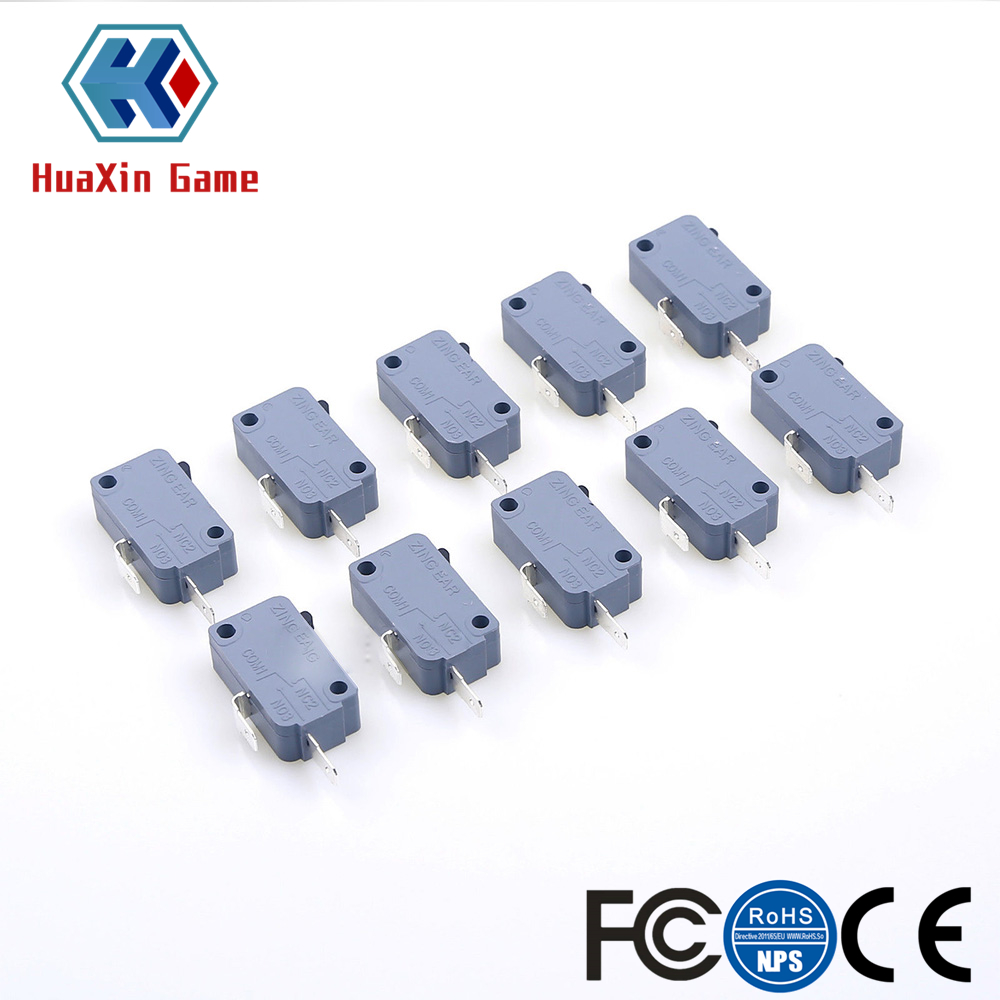 10PCS 3Pin 16A 125/250V AC Mic – обзор и цена Gun Shooting Arcade