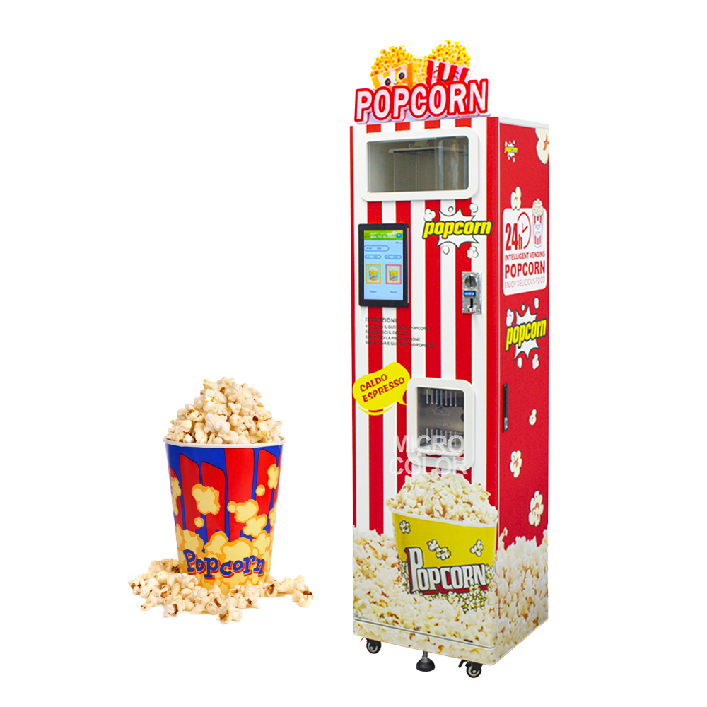 Full Automatic  Commercial Pop – обзор и цена Popcorn Vending Machine