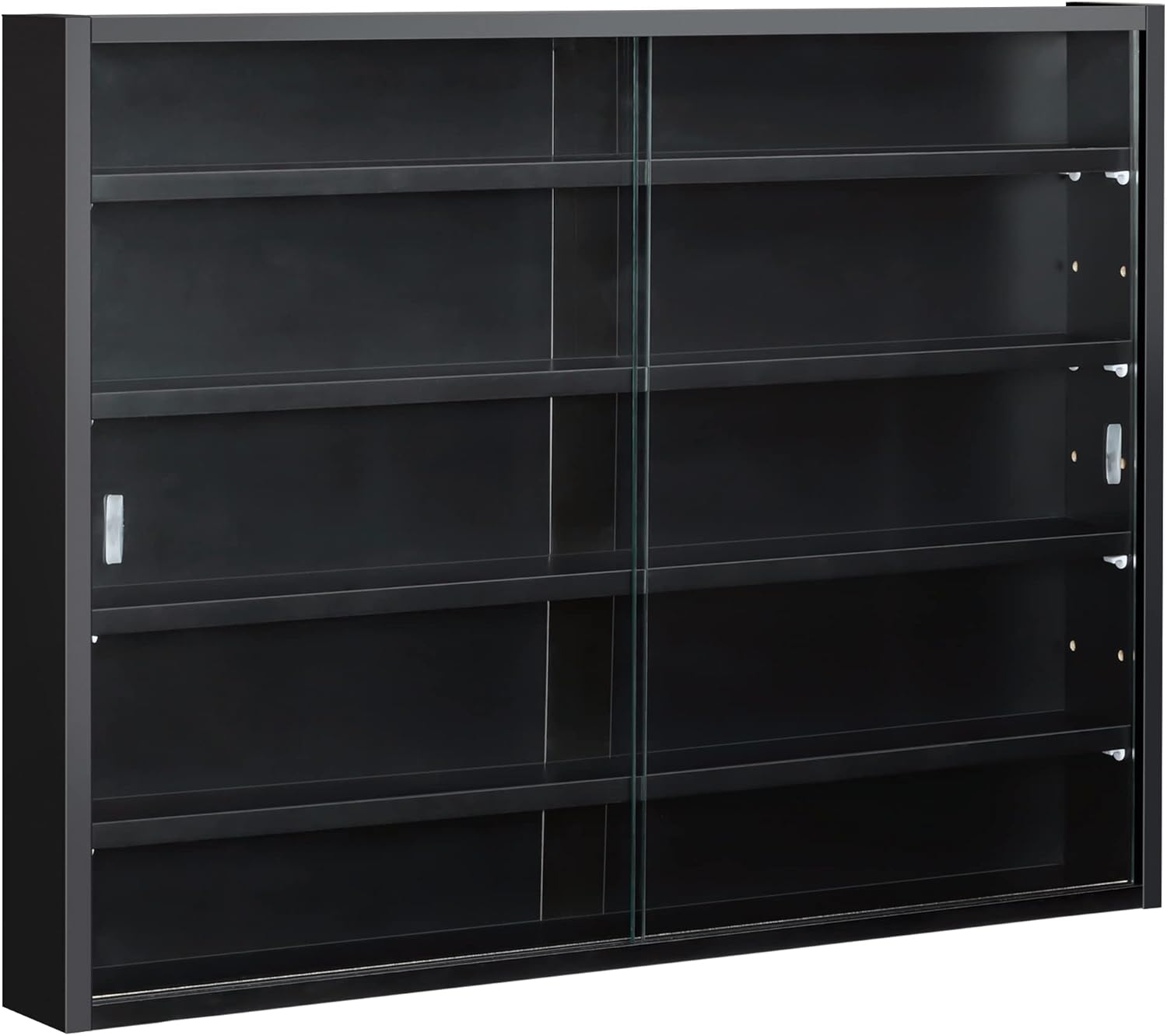 5-Tier Display Cabinet, Glass  – обзор и цена Glass Cabinet Display