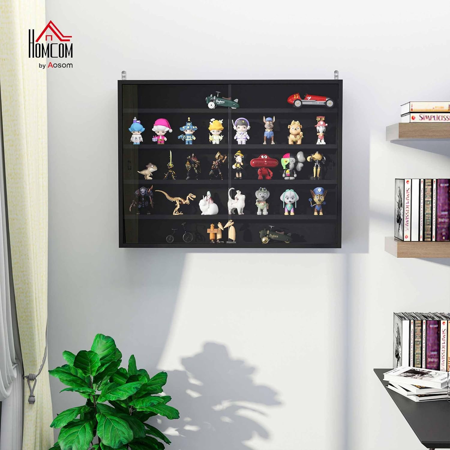 5-Tier Display Cabinet, Glass  – обзор и цена Glass Cabinet Display
