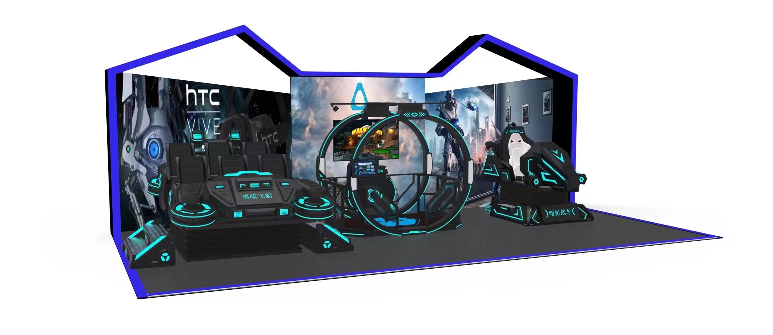 High Quality Theme Park 4 Seat – обзор и цена 9D Vr Simulator