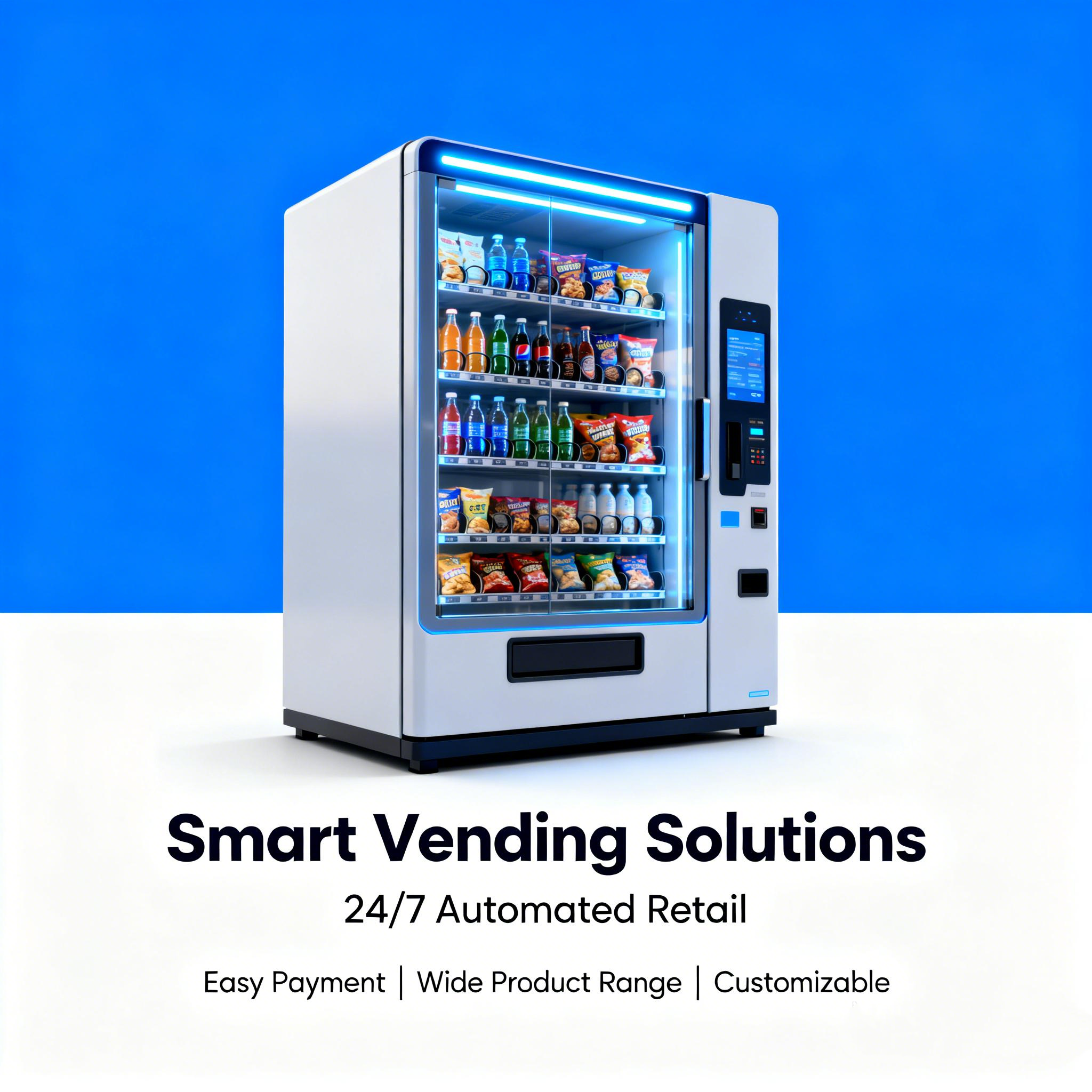 Automatic French Fries Vending – обзор и цена Commercial Vending Machine
