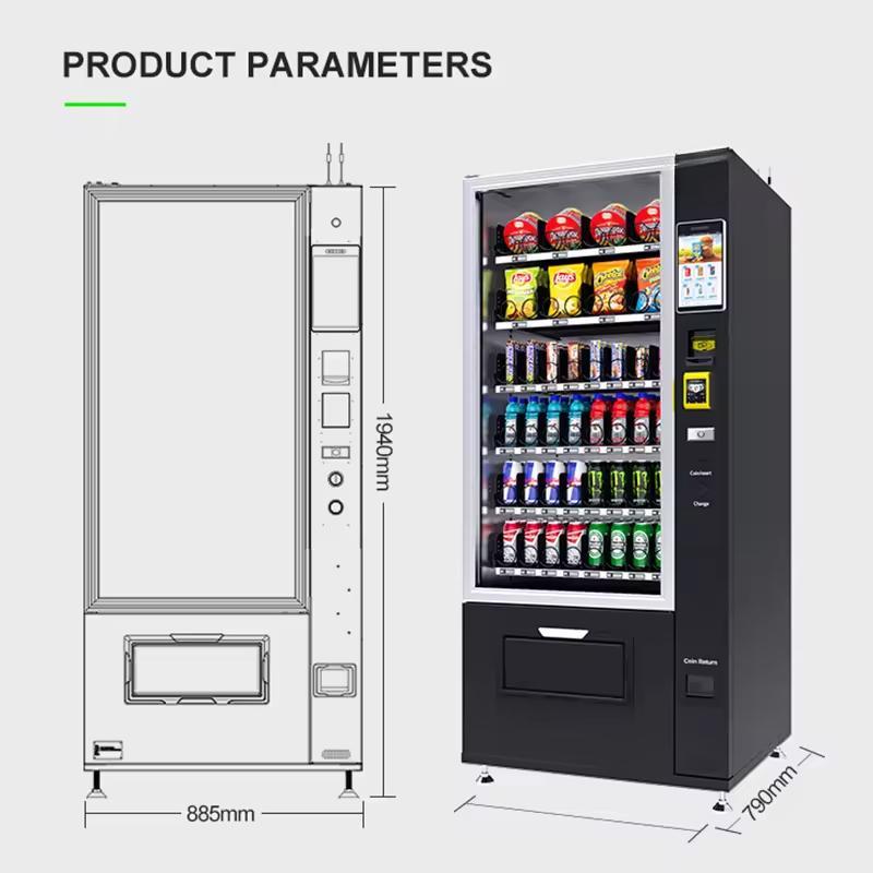 Automatic French Fries Vending – обзор и цена Commercial Vending Machine