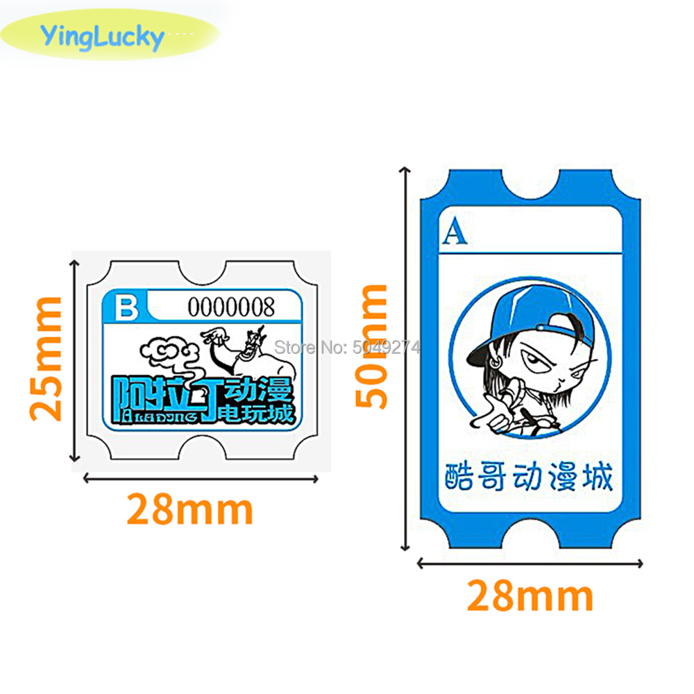 yinglucky 2000 pcs/lot lottery – обзор и цена Ticket Redemption Machine