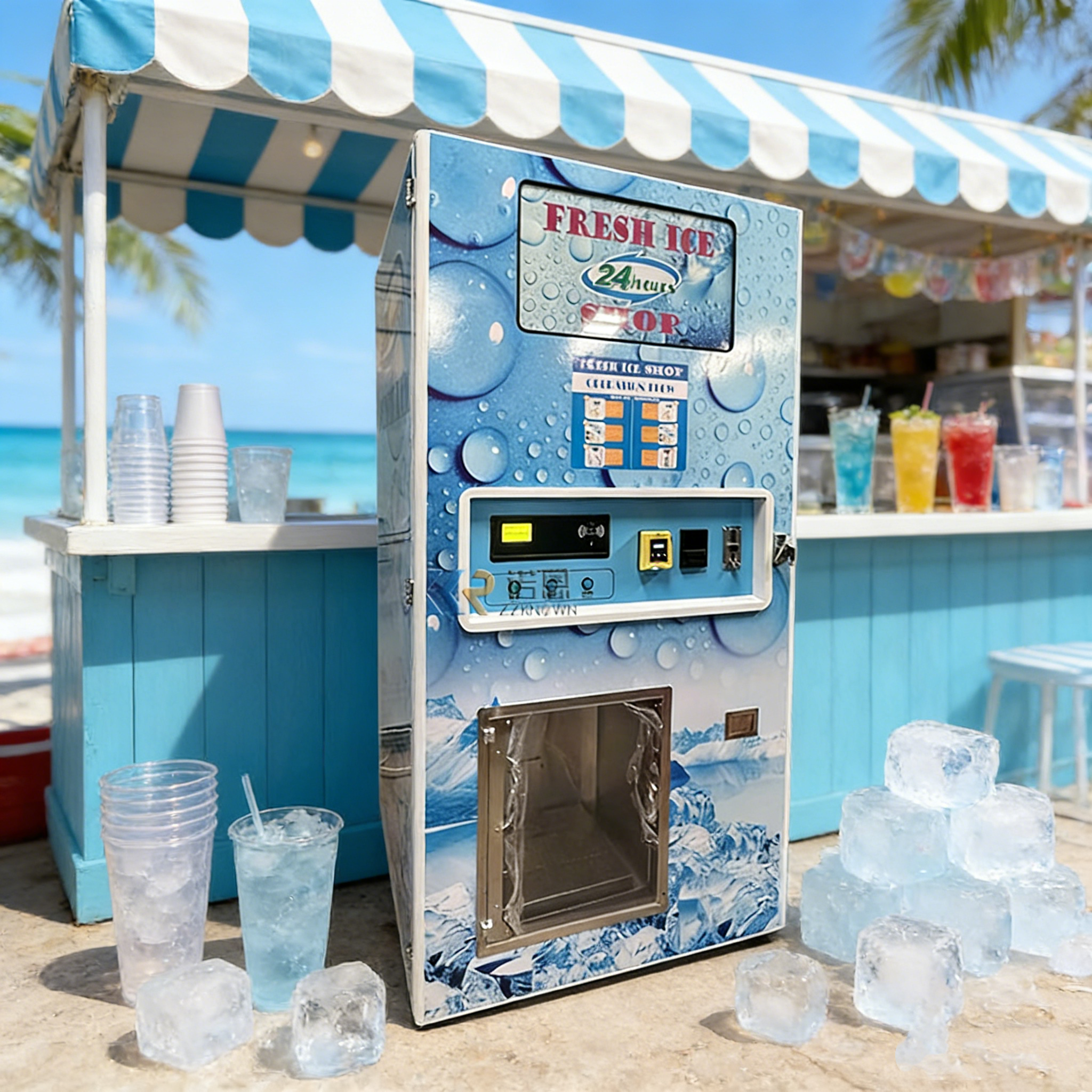 Customized Automatic Ice Vendi – обзор и цена Commercial Vending Machine