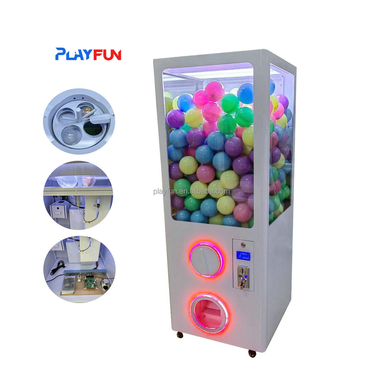 Playfun Easy Play 100mm Big La – обзор и цена Prize Capsule Toy Machine