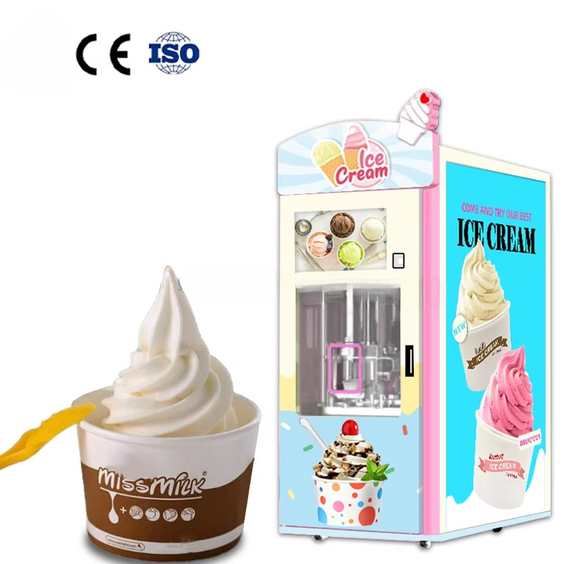 Fully Soft Ice Cream Machine C – обзор и цена Commercial Vending Machine