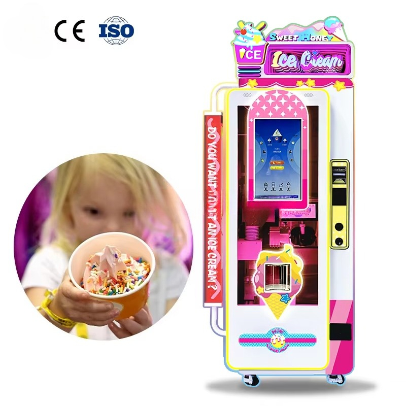 Fully Soft Ice Cream Machine C – обзор и цена Commercial Vending Machine
