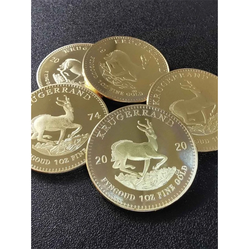 Gold Krugerrand Coin 4cm Wealt – обзор и цена Token Coin Mechanism