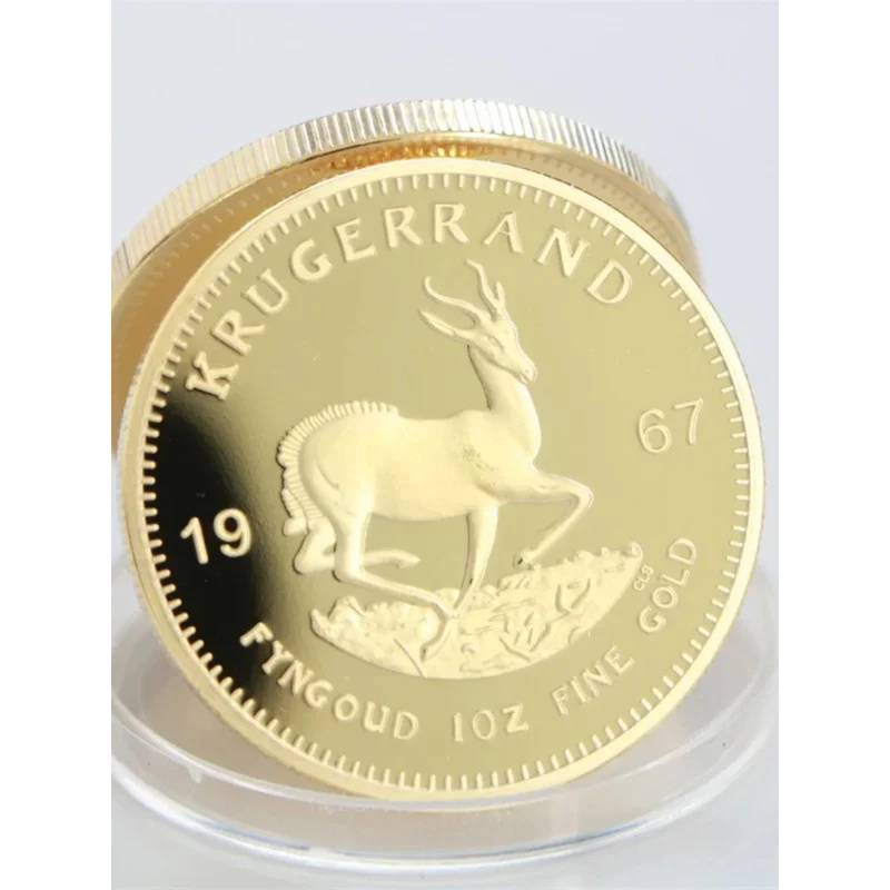 Gold Krugerrand Coin 4cm Wealt – обзор и цена Token Coin Mechanism