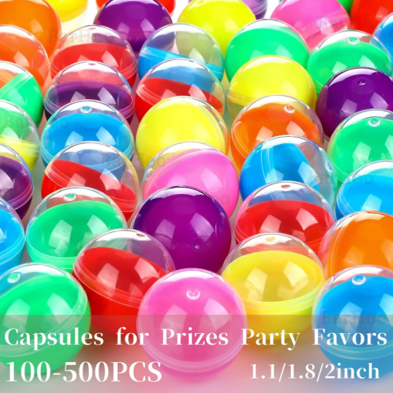 100-500PCS Empty Round Capsule – обзор и цена Prize Capsule Toy Machine
