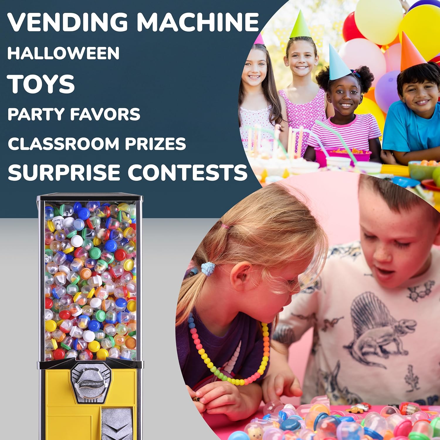 100-500PCS Empty Round Capsule – обзор и цена Prize Capsule Toy Machine