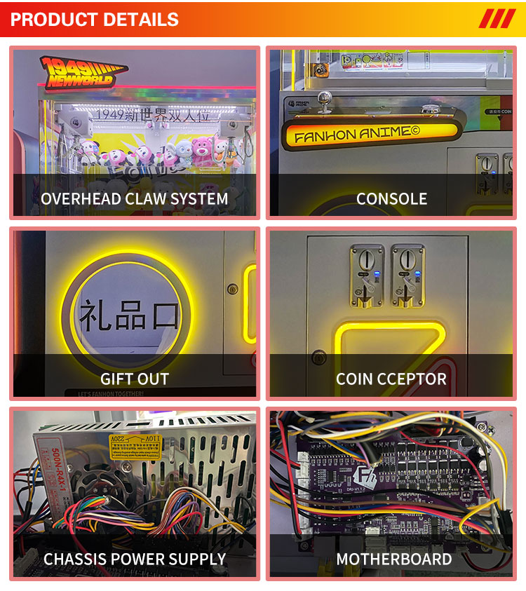 Dual Player Blind Box Claw Mac – обзор и цена Arcade Game Coin