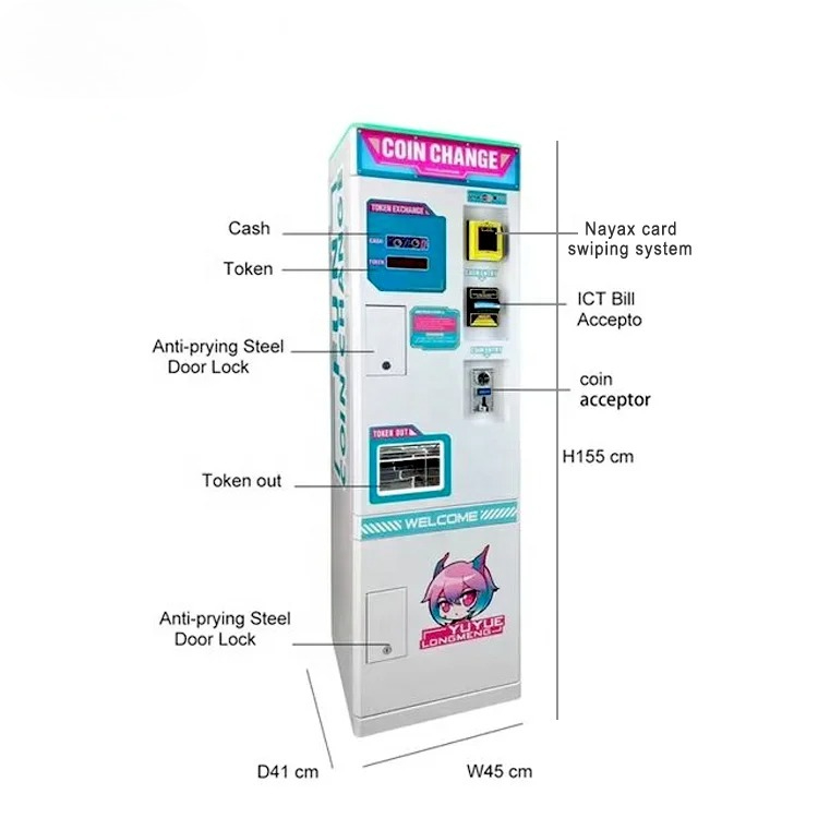 Hot Sale Nayax Card Swiping Sy – обзор и цена Arcade Card Vending Machine