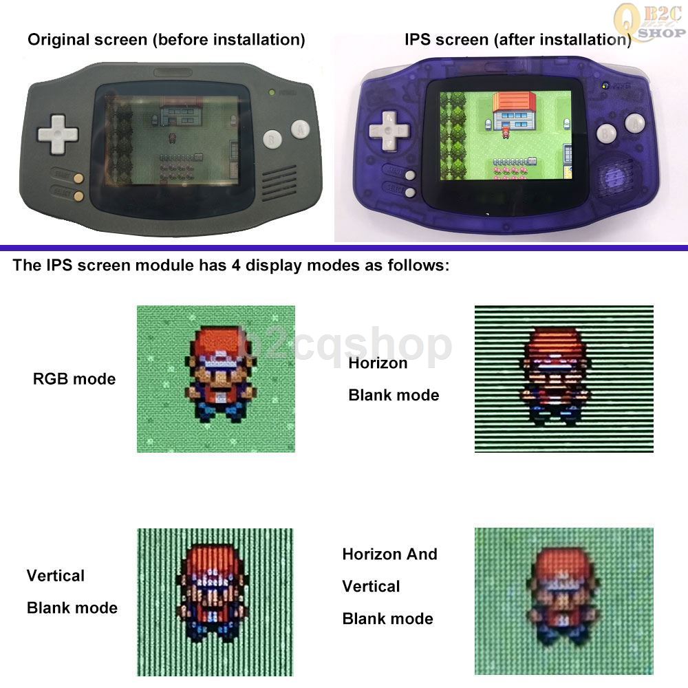 IPS LCD Backlight Kit 720x480  – обзор и цена Lcd Screen Arcade