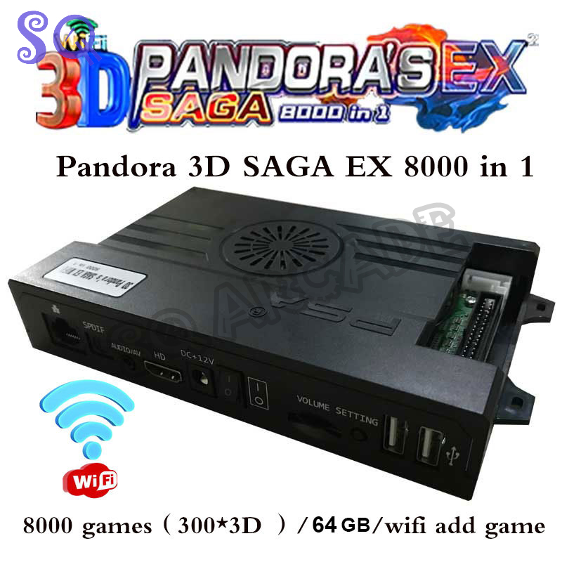 Arcade Pandora Saga Box EX2 80 – обзор и цена Arcade X