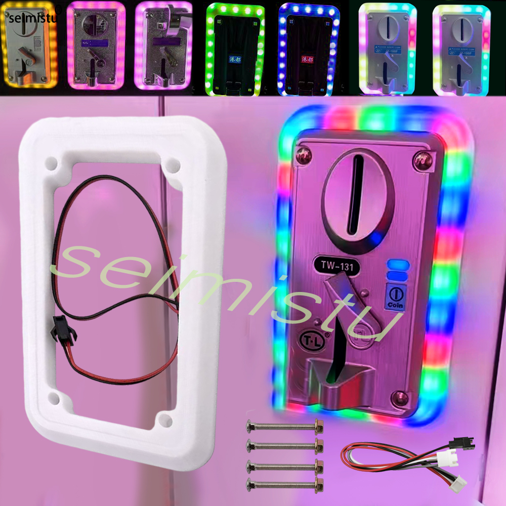 Coin acceptor LED Colorful LED – обзор и цена Arcade Games And Vending