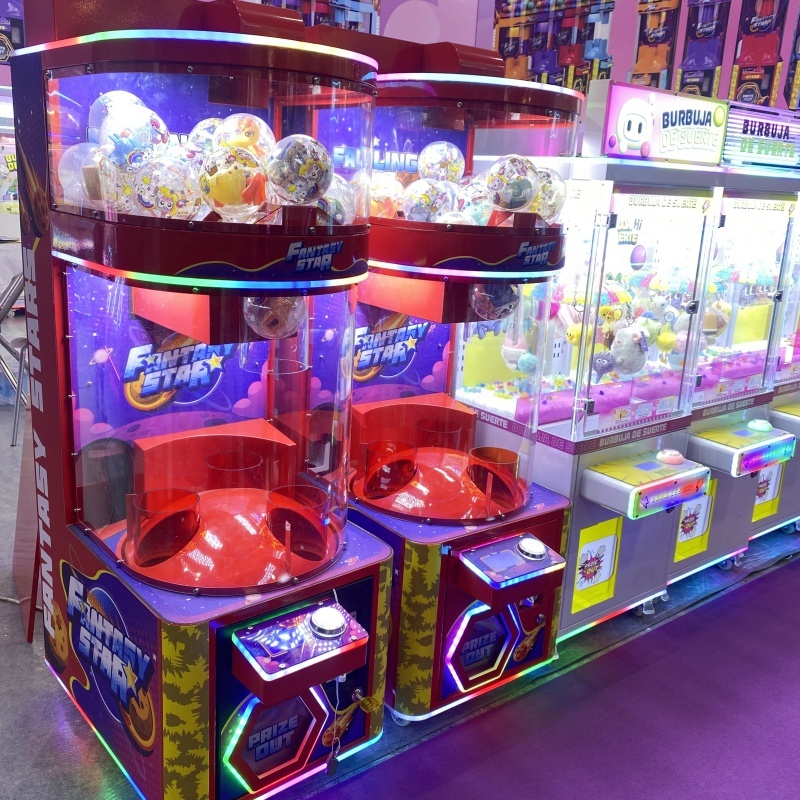 Amusement Park Metal Coin Oper – обзор и цена Prize Capsule Toy Machine
