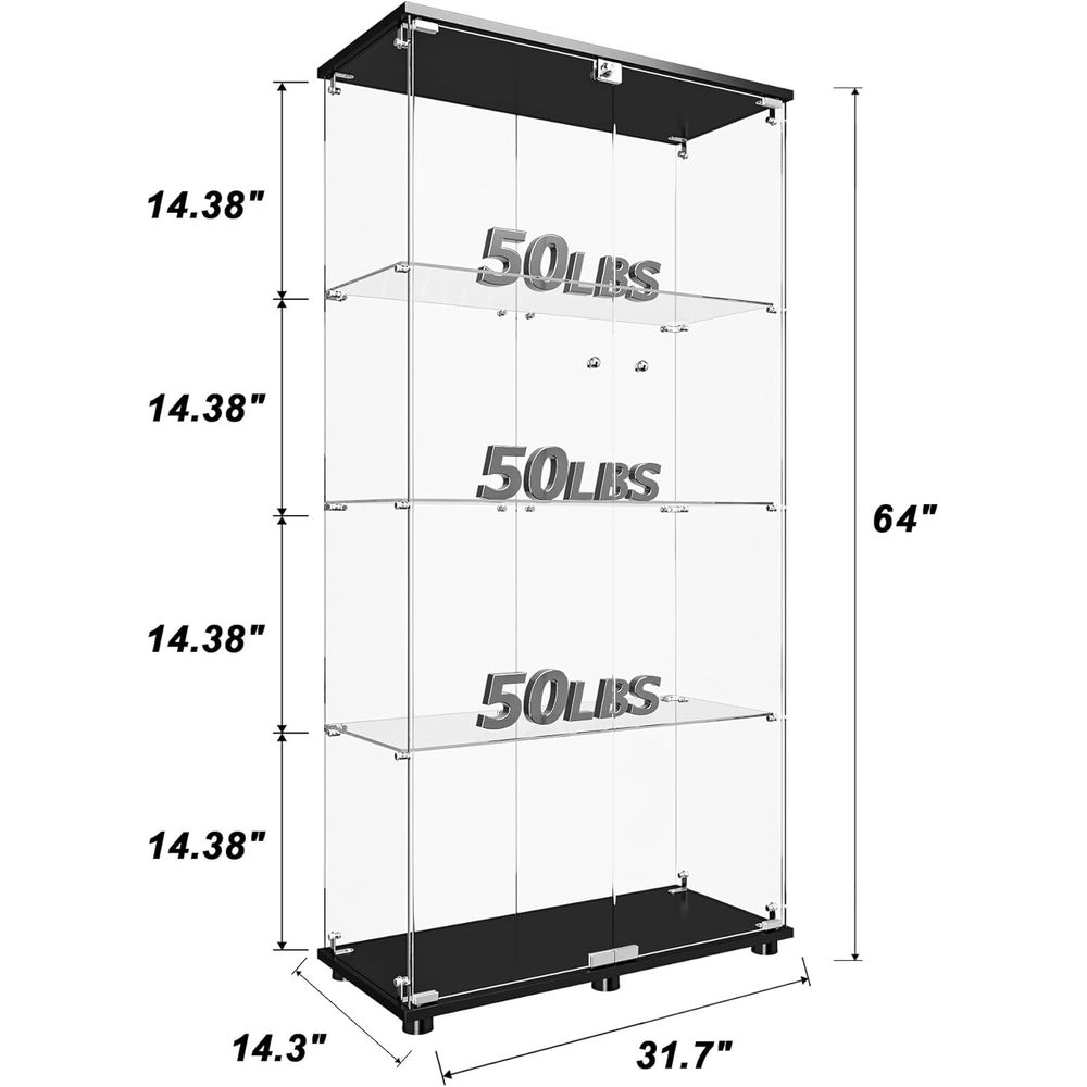Double Door Glass Display Cabi – обзор и цена Glass Cabinet Display