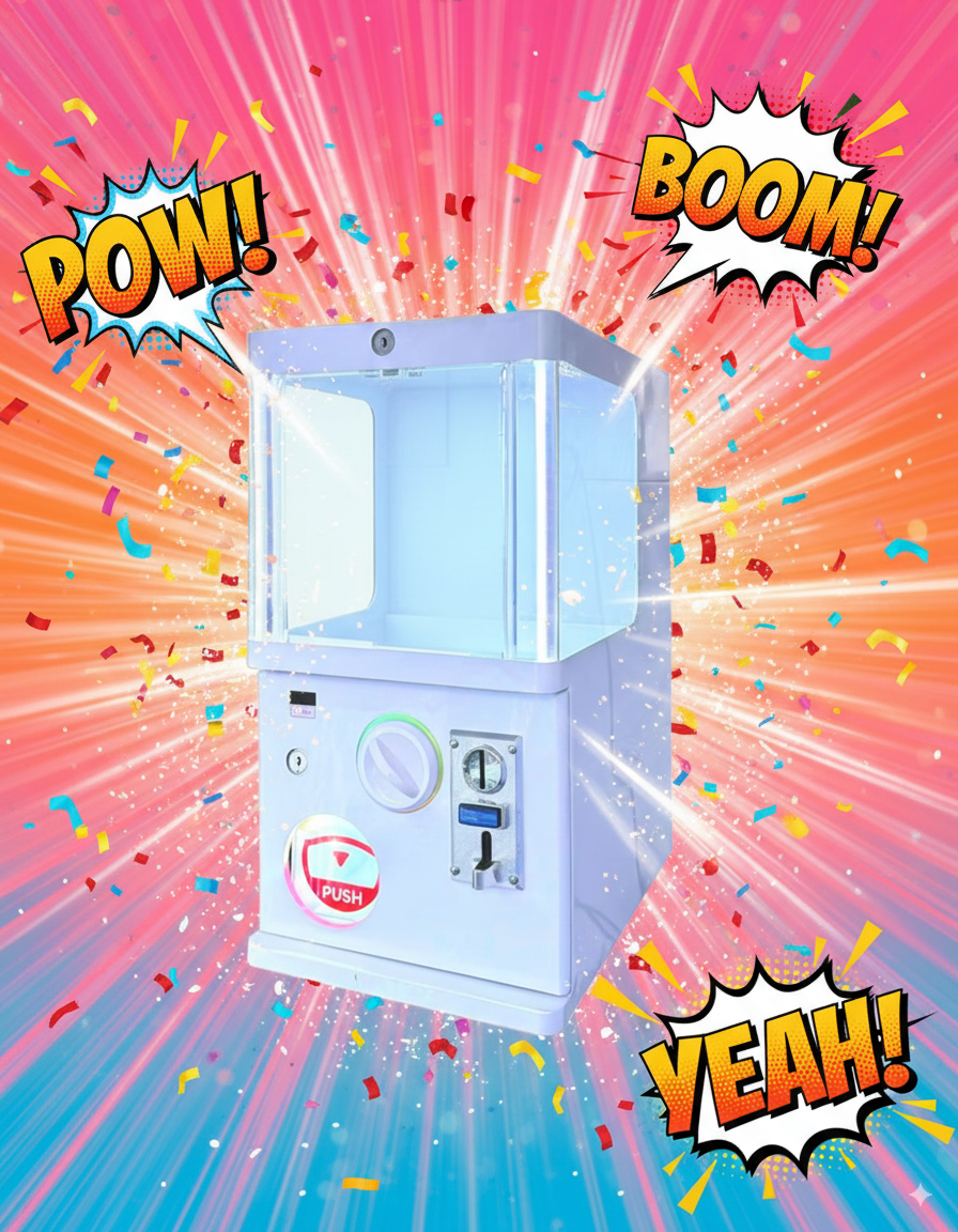 Metal Capsule Vending Machine  – обзор и цена Arcade Card Vending Machine