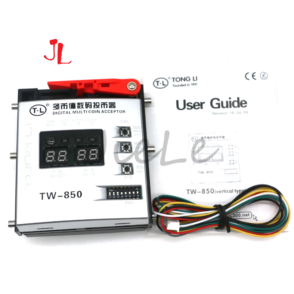 TL TW-850 Multi Coin Acceptor, – обзор и цена Token Coin Mechanism