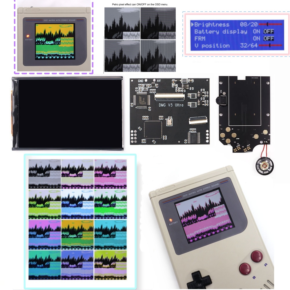 36 Colors Changing Mode RIPS S – обзор и цена Lcd Screen Arcade