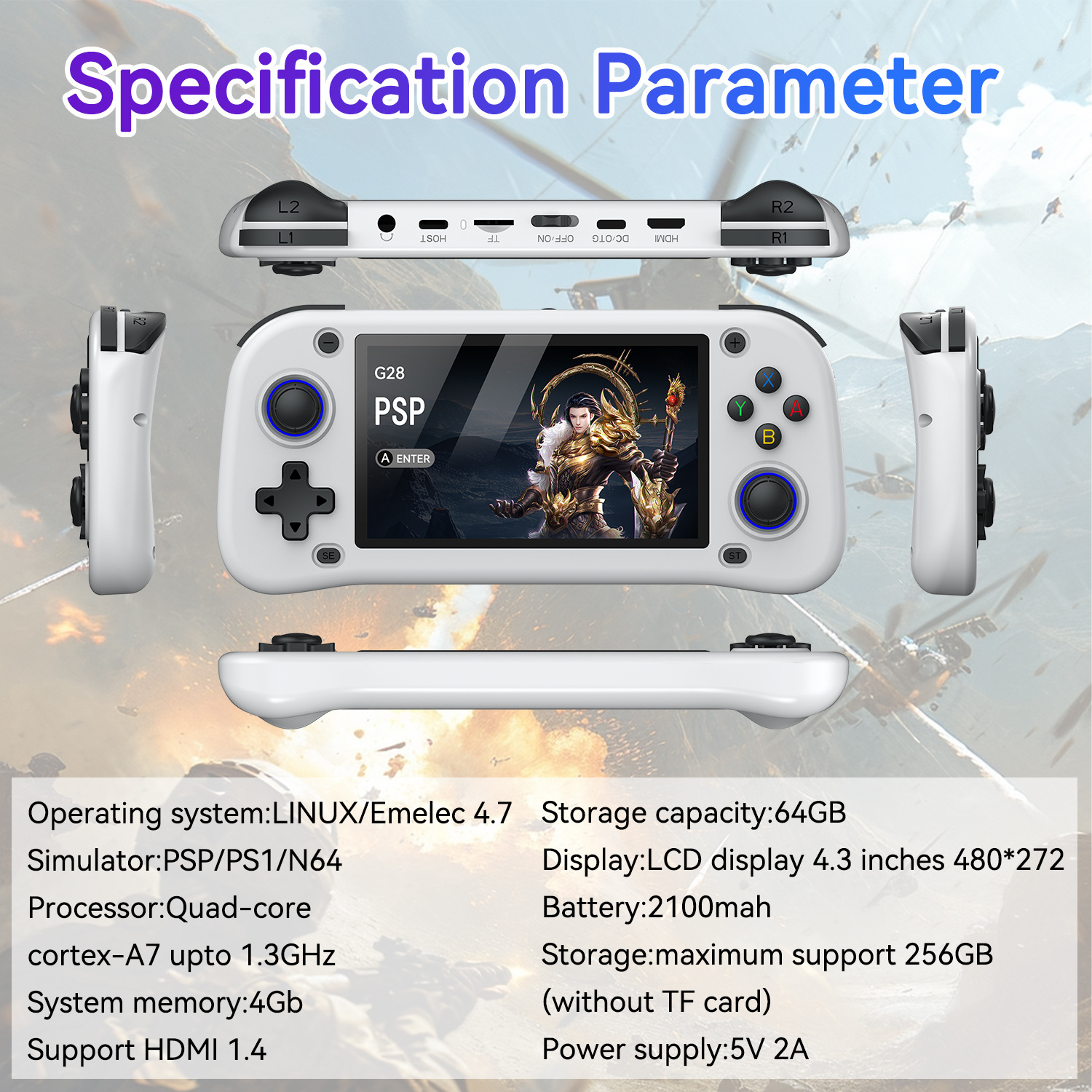 G28 game console 4.3-inch high – обзор и цена Arcade Game Cabinet