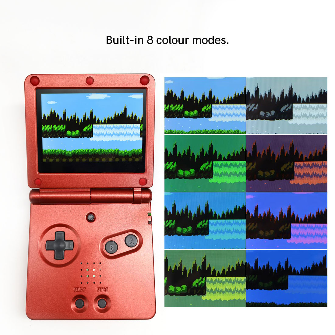For  GBA SP V5  720x480 Retro  – обзор и цена Lcd Screen Arcade