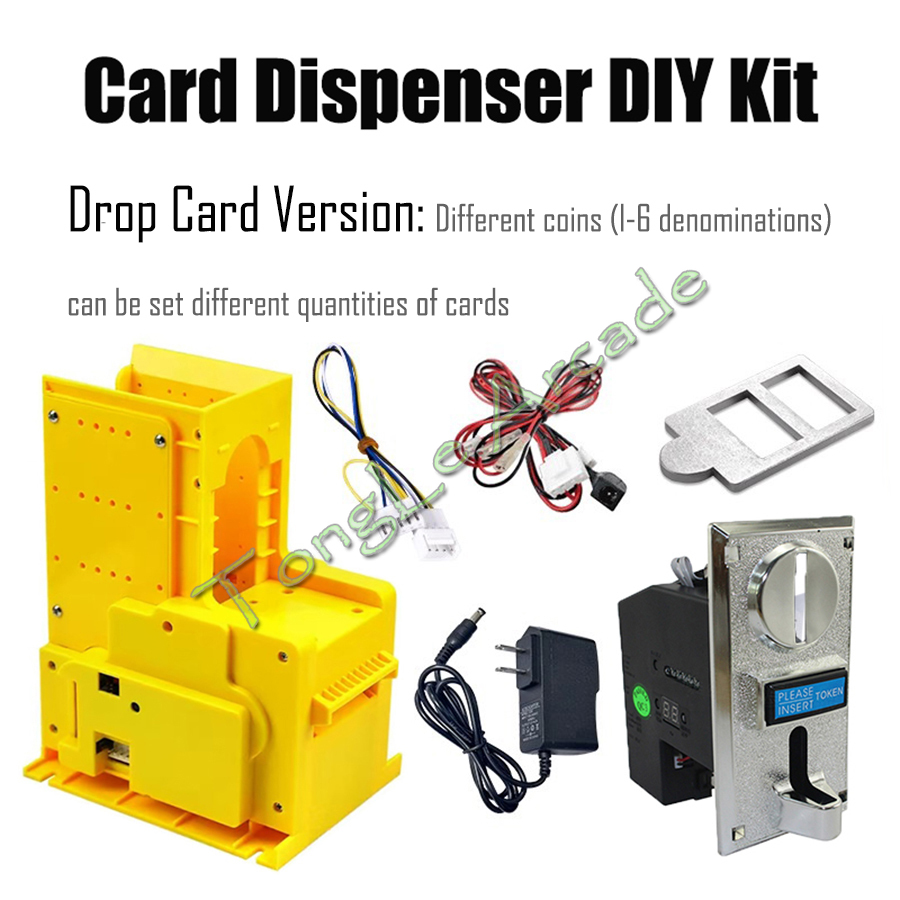 Arcade Card Dispenser DIY Kit  – обзор и цена Arcade Card Vending Machine