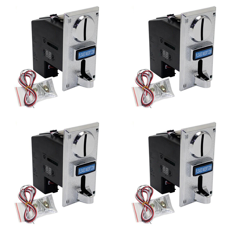 ABZZ-4X Programable Plastic Mu – обзор и цена Coin Acceptor Selector