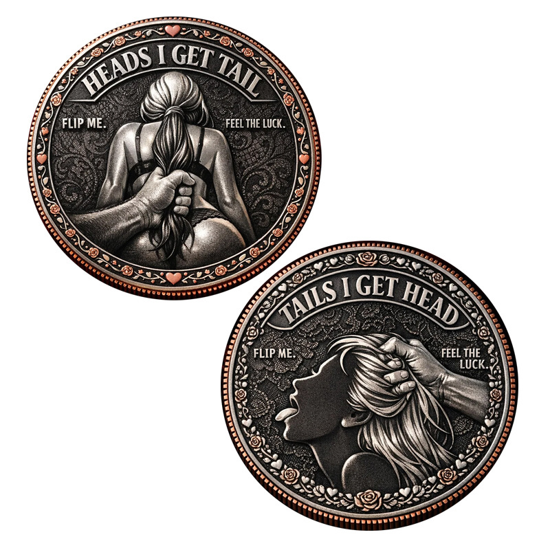 Vintage Challenge Coin Funny P – обзор и цена Token Coin Mechanism