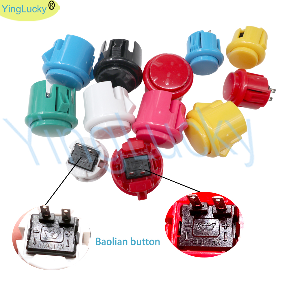 12pcs Arcade Push Button, Sanw – обзор и цена Coin Acceptor Selector