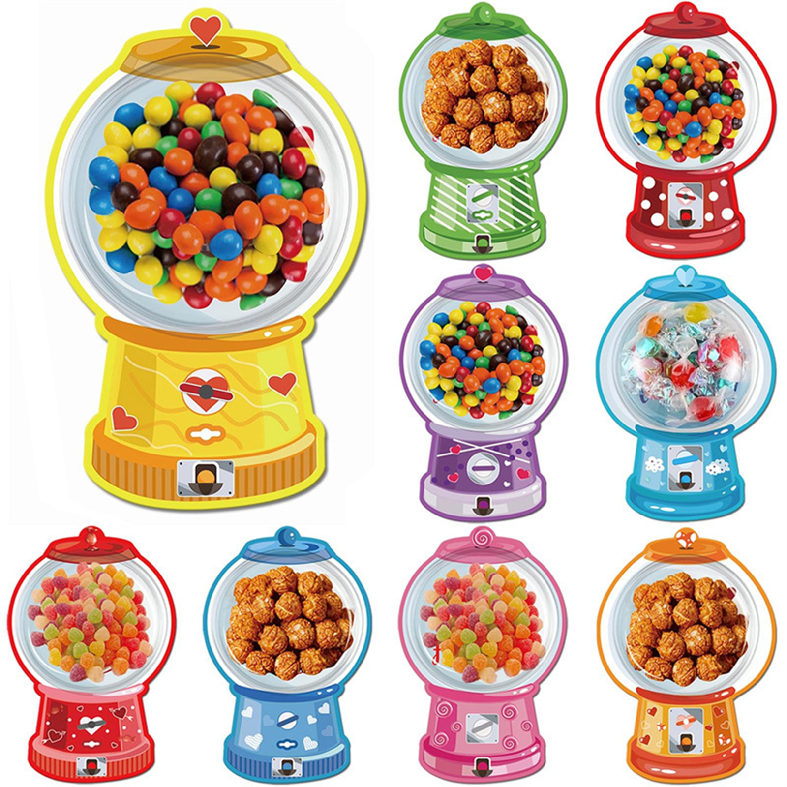 18/36Pack Kids Valentines Day  – обзор и цена Bubble Gum Machine
