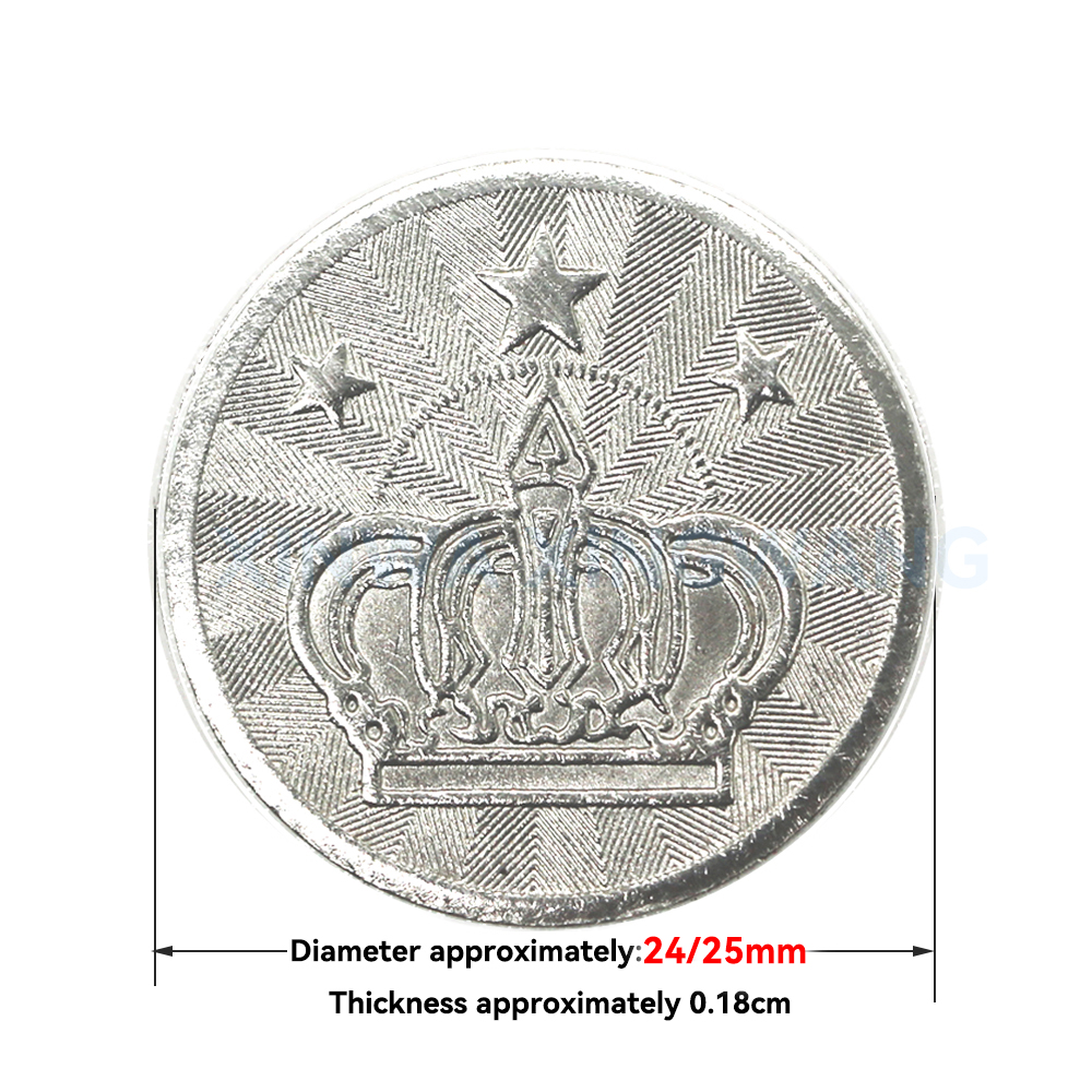 100PCS  Coins Tokens Stainless – обзор и цена Arcade Games And Vending