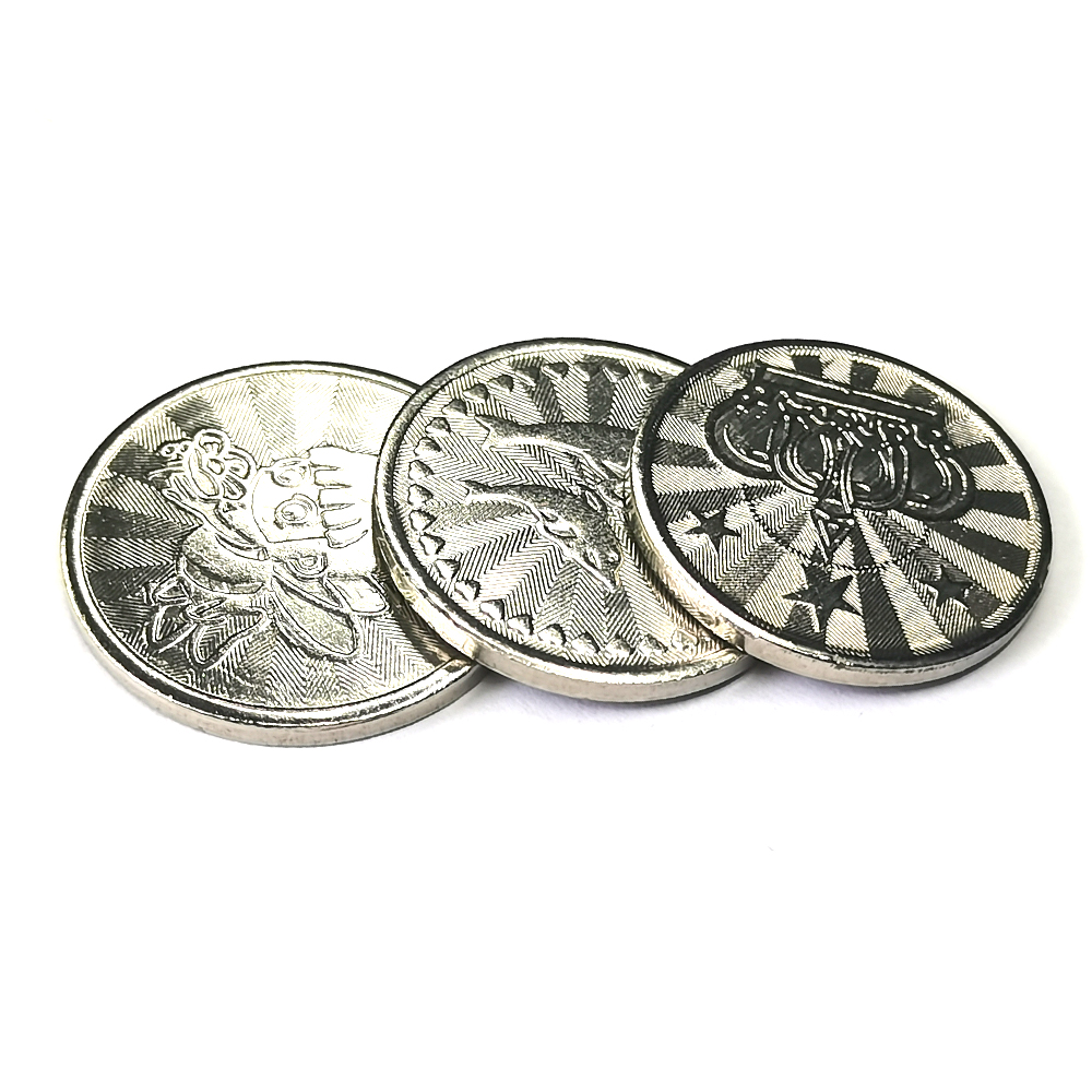 100PCS  Coins Tokens Stainless – обзор и цена Arcade Games And Vending