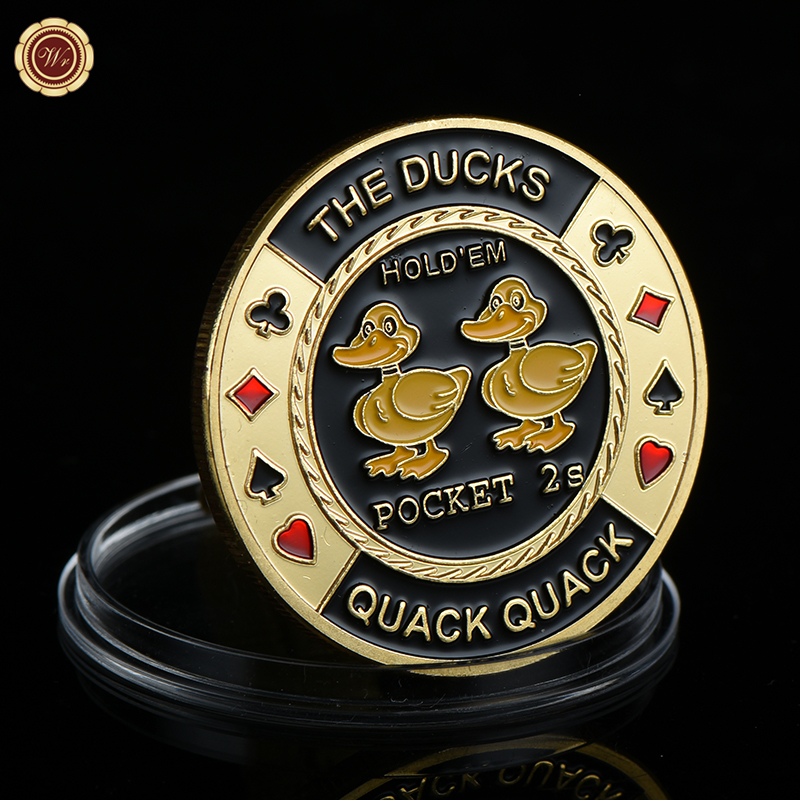 THE DUCKS Poker Casino Chips C – обзор и цена Token Coin Mechanism