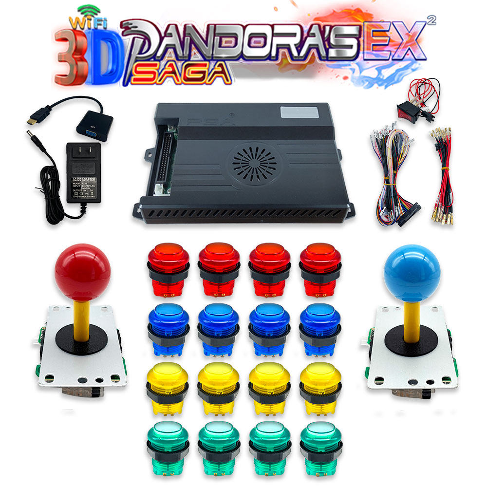 3D WiFi 10888 in 1 Pandora Sag – обзор и цена Arcade X