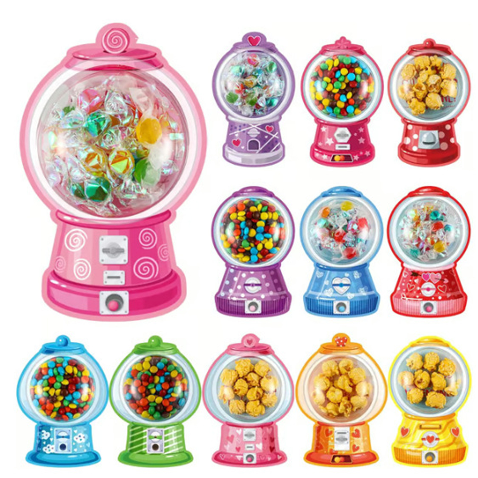 36/18 Pack Valentine Greeting  – обзор и цена Bubble Gum Machine