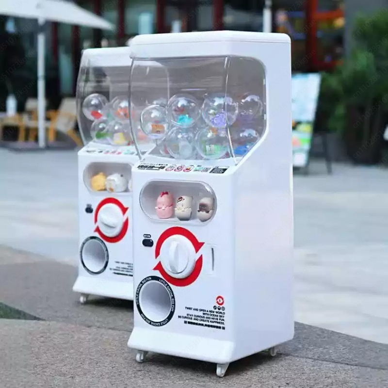 New Coin-Operated Gashapon Mac – обзор и цена Prize Capsule Toy Machine